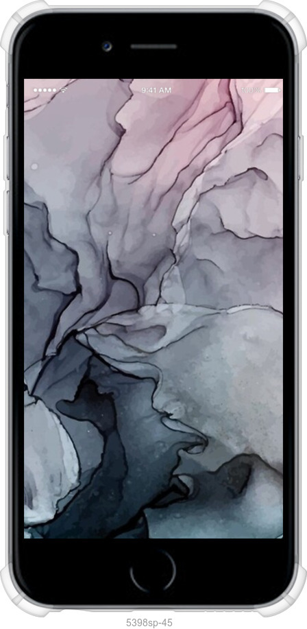 Силіконовий протиударний с посиленими кутами чехол № 5398 для Apple iPhone 6 - 5398sp-45 изображение 
