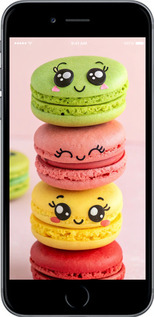 2D пластиковый чехол Печенье для Apple iPhone 6 - 6693t-45 изображение 