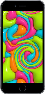 2D пластиковый чехол Y2K Jelly Dream для Apple iPhone 6s - 6780t-90 изображение 