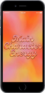 2D пластиковый чехол Aura Gradient Main Character Energy Aesthetic Y2K для Apple iPhone 6 - 6783t-45 изображение 