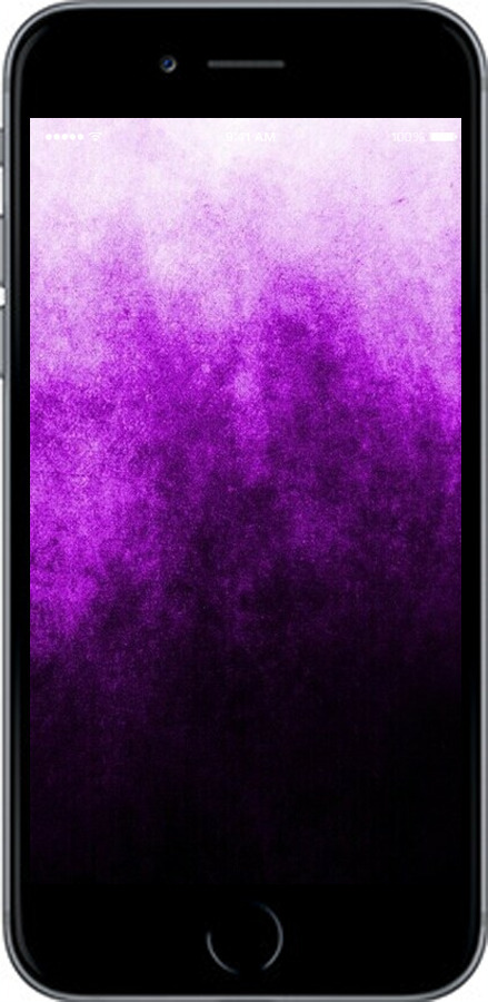 2D пластиковый чехол Абстрактная композиция в фиолетовых тонах для Apple iPhone 6 - 6478t-45 изображение 