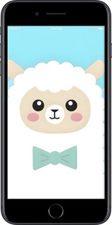 TPU чехол Милий баранчик для Apple iPhone 8 Plus - 6355b-1032 изображение 