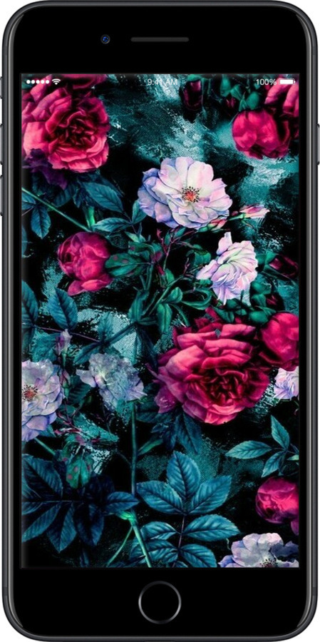 TPU чехол Сад та троянди для Apple iPhone 7 Plus - 6483b-337 изображение 