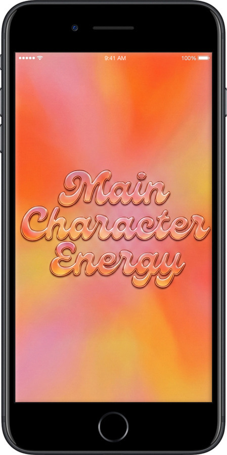 TPU чехол Aura Gradient Main Character Energy Aesthetic Y2K для Apple iPhone 7 Plus - 6783b-337 изображение 