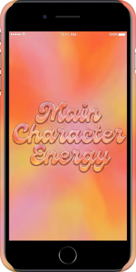 3D пластиковий глянцевий чехол Aura Gradient Main Character Energy Aesthetic Y2K для Apple iPhone 8 Plus - 6783c-1032 изображение 