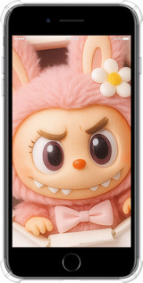 Силіконовий протиударний с посиленими кутами чехол Лабубу 2 для Apple iPhone 7 Plus - 6710sp-337 изображение 