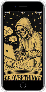 Силикон с усиленными углами чехол The Overthinker для Apple iPhone 7 Plus - 6774sp-337 изображение 