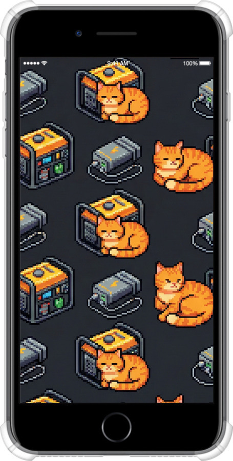 Силикон с усиленными углами чехол Autonomous Zone для Apple iPhone 7 Plus - 6771sp-337 изображение 