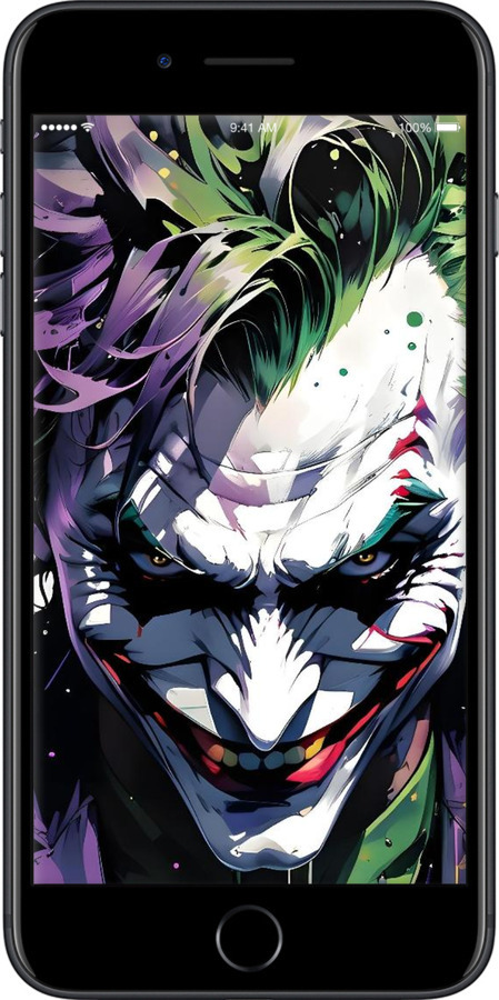 2D пластиковый чехол Джокер для Apple iPhone 7 Plus - 6289t-337 изображение 
