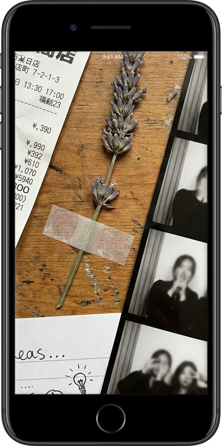 2D пластиковый чехол Aesthetic Scrapbook Collage для Apple iPhone 7 Plus - 6773t-337 изображение 