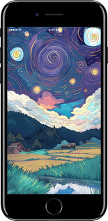TPU чехол Креативный арт для Apple iPhone SE 2020 - 6322b-2013 изображение 
