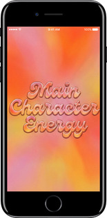 TPU чехол Aura Gradient Main Character Energy Aesthetic Y2K для Apple iPhone 7 - 6783b-336 изображение 