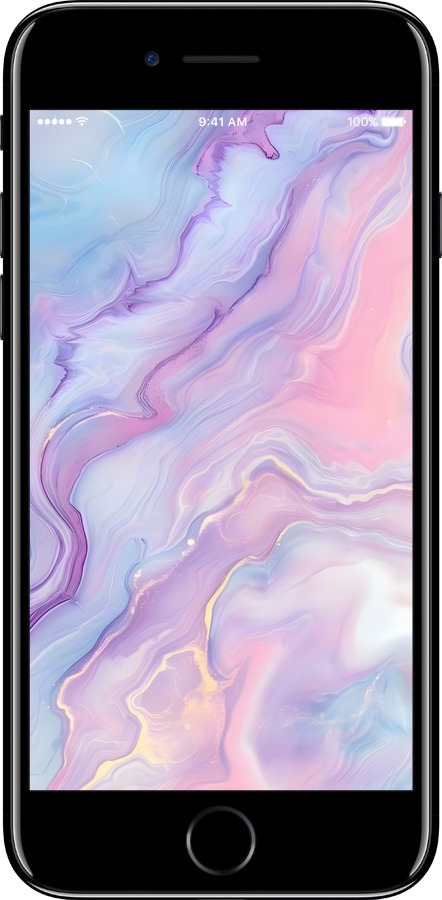 TPU чехол Нежный мрамор для Apple iPhone SE 2020 - 6310b-2013 изображение 