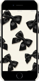 3D пластиковый матовый чехол Dark Coquette для Apple iPhone 7 - 6765m-336 изображение 