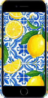 3D пластиковий матовий чехол Grocery Girl Italian Summer для Apple iPhone 7 - 6766m-336 изображение 