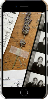 3D пластиковый матовый чехол Aesthetic Scrapbook Collage для Apple iPhone 7 - 6773m-336 изображение 