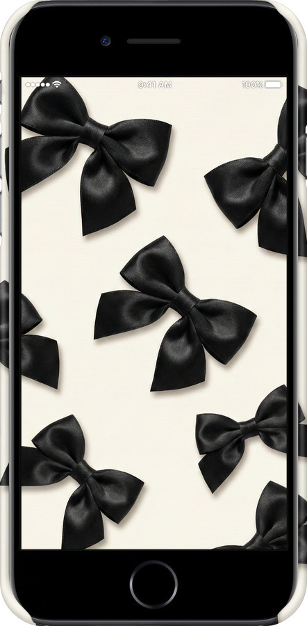 3D пластиковый матовый чехол Dark Coquette для Apple iPhone 7 - 6765m-336 изображение 