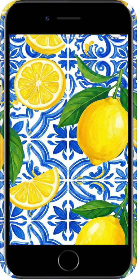 3D пластиковий матовий чехол Grocery Girl Italian Summer для Apple iPhone 7 - 6766m-336 изображение 