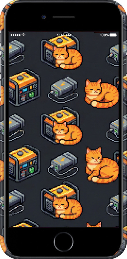 3D пластиковый матовый чехол Autonomous Zone для Apple iPhone SE 2022 - 6771m-3737 изображение 