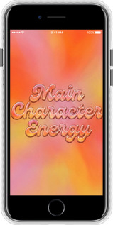 Чохол Bumper чехол Aura Gradient Main Character Energy Aesthetic Y2K для Apple iPhone SE 2022 - 6783pc-3737 изображение 