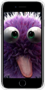 Силикон с усиленными углами чехол Пушистик для Apple iPhone 7 - 6017sp-336 изображение 