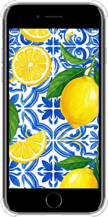 Силіконовий протиударний с посиленими кутами чехол Grocery Girl Italian Summer для Apple iPhone 8 - 6766sp-1031 изображение 