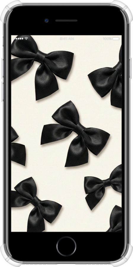 Силикон с усиленными углами чехол Dark Coquette для Apple iPhone 7 - 6765sp-336 изображение 