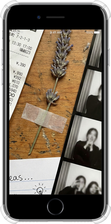 Силикон с усиленными углами чехол Aesthetic Scrapbook Collage для Apple iPhone SE 2022 - 6773sp-3737 изображение 