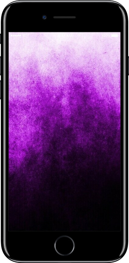 2D пластиковый чехол Абстрактная композиция в фиолетовых тонах для Apple iPhone 8 - 6478t-1031 изображение 