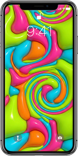 TPU чехол Y2K Jelly Dream для Apple iPhone X - 6780b-1050 изображение 