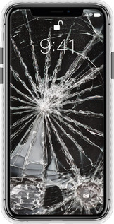 Чехол Bumper чехол Glass для Apple iPhone X - 6608pc-1050 изображение 