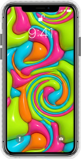 Чохол Bumper чехол Y2K Jelly Dream для Apple iPhone X - 6780pc-1050 изображение 
