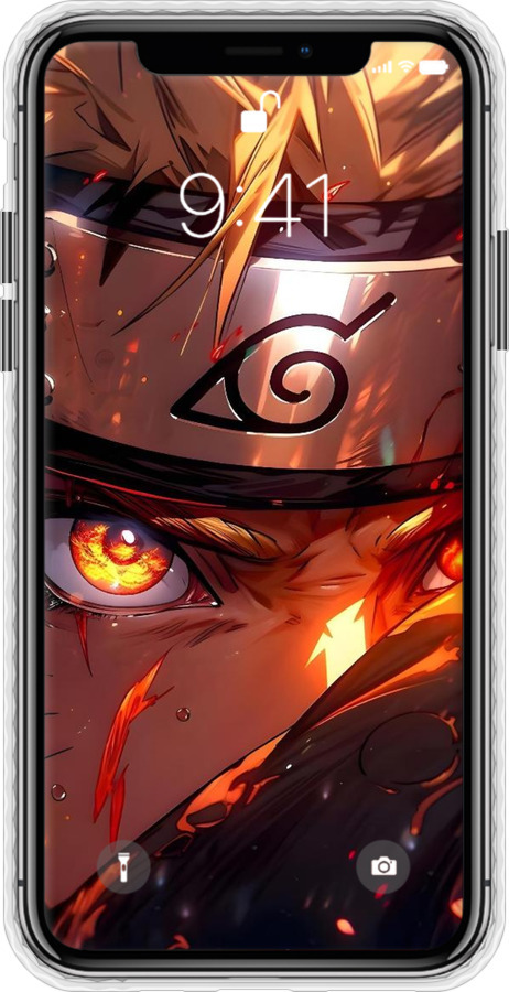 Чохол Bumper чехол Наруто для Apple iPhone XS - 6277pc-1583 изображение 