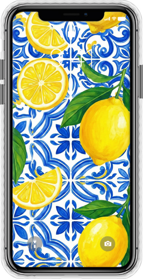 Чехол Bumper чехол Grocery Girl Italian Summer для Apple iPhone XS - 6766pc-1583 изображение 