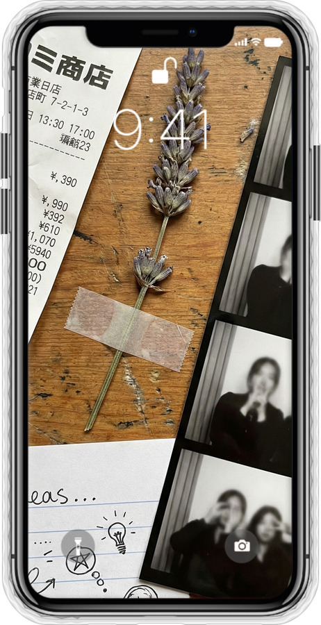 Чехол Bumper чехол Aesthetic Scrapbook Collage для Apple iPhone X - 6773pc-1050 изображение 