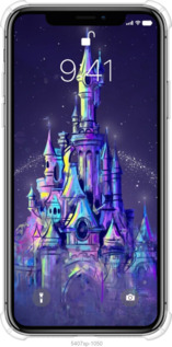 Силіконовий протиударний с посиленими кутами чехол № 5407 для Apple iPhone X - 5407sp-1050 изображение 