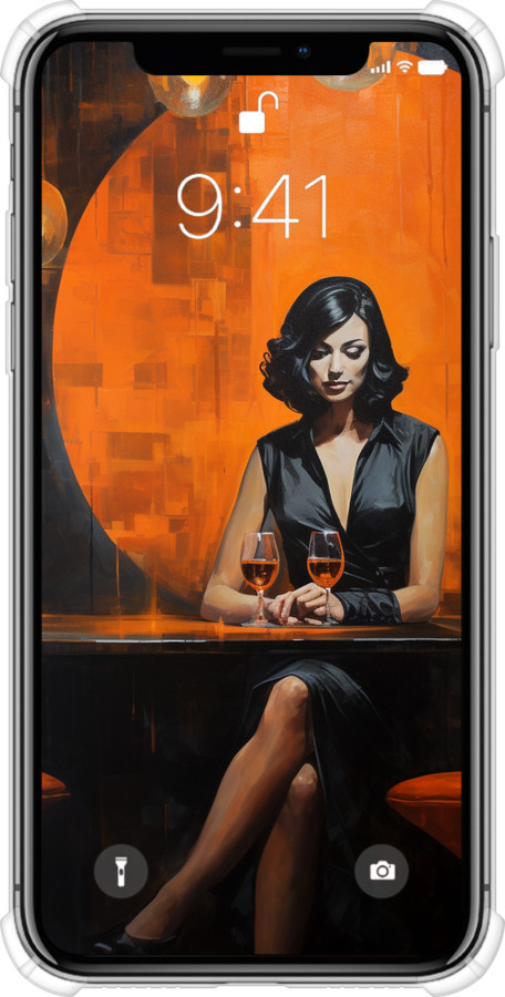 Силикон с усиленными углами чехол Чехол для телефона для Apple iPhone X - 5963sp-1050 изображение 