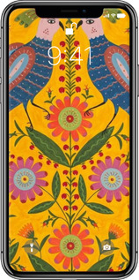 2D пластиковый чехол Примаченко4 для Apple iPhone X - 5912t-1050 изображение 