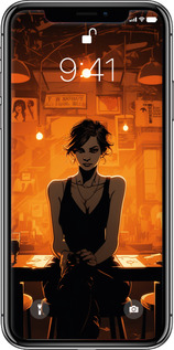 2D пластиковий чехол Чохол для телефону для Apple iPhone X - 5948t-1050 изображение 