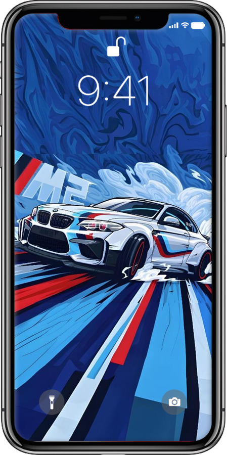 Силіконовий чехол БМВ для Apple iPhone X - 6292u-1050 изображение 