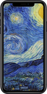 TPU чехол «Зоряна ніч» Вінсента Ван Гога для Apple iPhone XR - 6433b-1560 изображение 