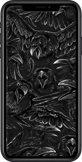 TPU чехол Вороня лють для Apple iPhone XR - 6474b-1560 изображение 