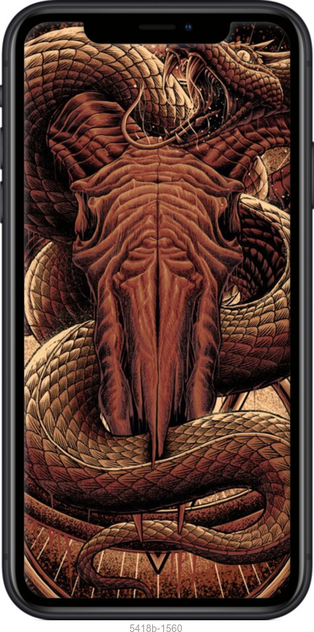 TPU чехол № 5418 для Apple iPhone XR - 5418b-1560 изображение 