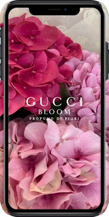 3D пластиковый глянцевый чехол Гучи для Apple iPhone XR - 6341c-1560 изображение 
