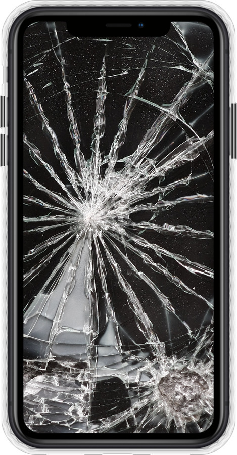 Чехол Bumper чехол Glass для Apple iPhone XR - 6608pc-1560 изображение 