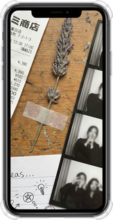 Силикон с усиленными углами чехол Aesthetic Scrapbook Collage для Apple iPhone XR - 6773sp-1560 изображение 