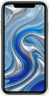 Силіконовий протиударний с посиленими кутами чехол Liquid Chrome для Apple iPhone XR - 6781sp-1560 изображение 