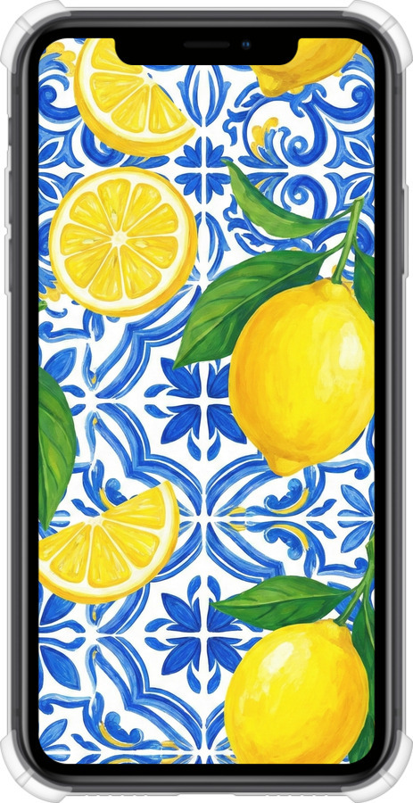 Силіконовий протиударний с посиленими кутами чехол Grocery Girl Italian Summer для Apple iPhone XR - 6766sp-1560 изображение 