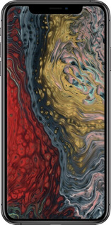 TPU чехол Із зображенням абстрактного живопису для Apple iPhone XS Max - 6530b-1557 изображение 