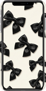 3D пластиковий глянцевий чехол Dark Coquette для Apple iPhone XS Max - 6765c-1557 изображение 